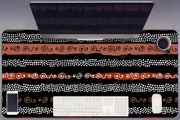 Podložka na písací stôl tribal pattern