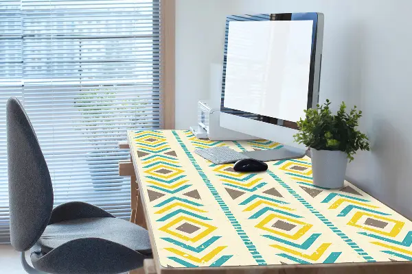 Ochranná podložka na stôl geometrický vzor