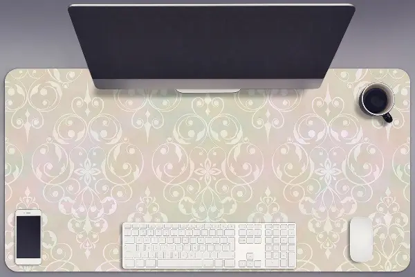 Pracovný podložka na stôl Vintage gold pattern