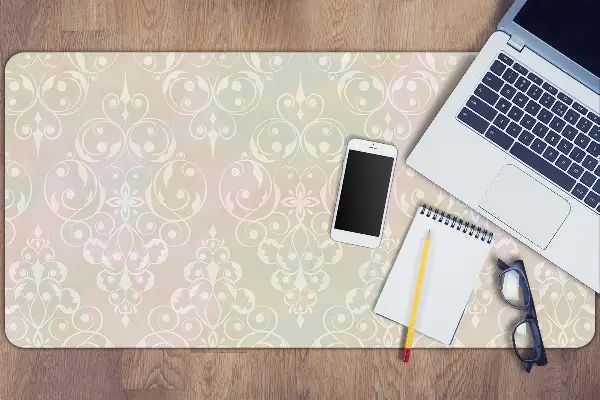 Pracovný podložka na stôl Vintage gold pattern