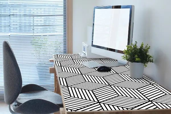 Pracovný podložka na stôl geometrické ilúzie