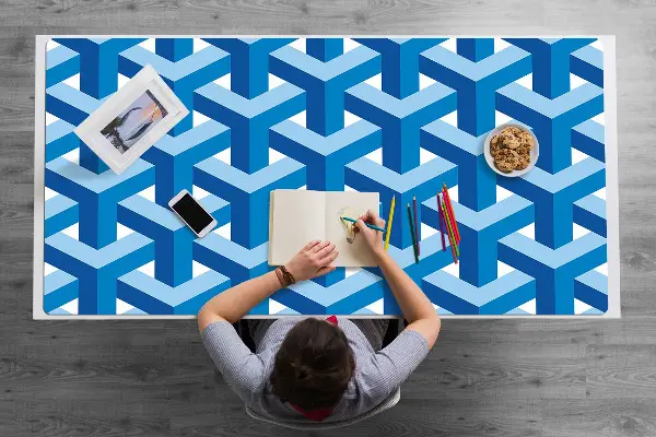 Ochranná podložka na stôl trojrozmerná grafika