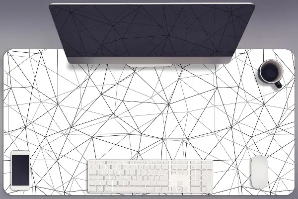 Pracovný podložka na stôl geometrické línie