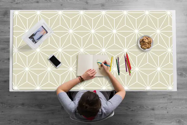 Ochranná podložka na stôl geometrický vzor