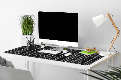 Podložka na písací stôl čierny dizajn