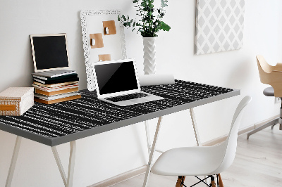 Podložka na písací stôl čierny dizajn