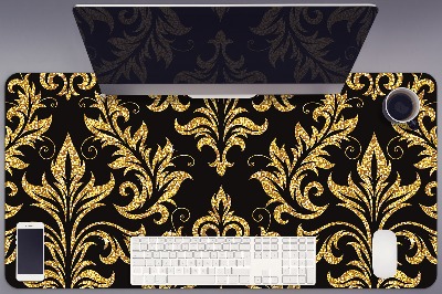 Podložka na písací stôl zlatá ozdoba