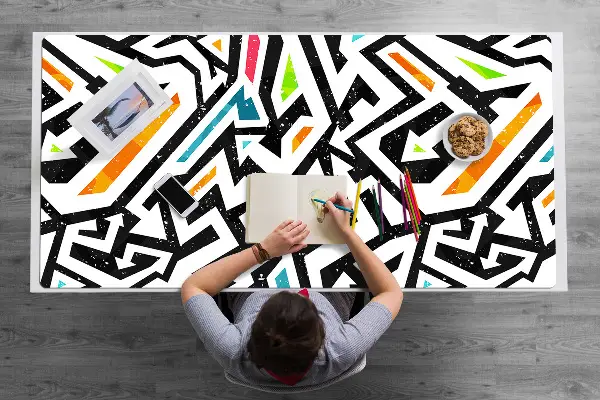 Veľká podložka na stôl pre deti grafiti
