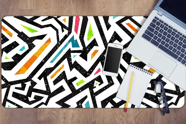 Veľká podložka na stôl pre deti grafiti