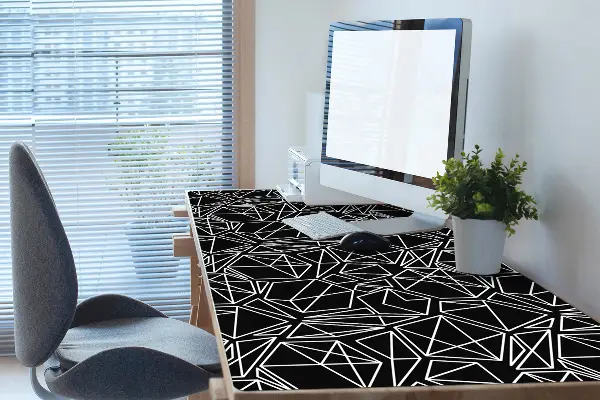 Ochranná podložka na stôl geometrické tvary