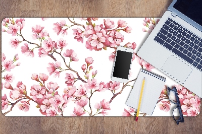 Pracovná podložka s obrázkom čerešňové kvety