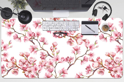 Pracovná podložka s obrázkom čerešňové kvety