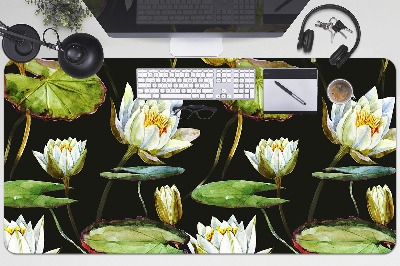 Veľká ochranná podložka na stôl lotosové kvety