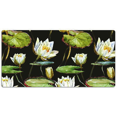 Veľká ochranná podložka na stôl lotosové kvety