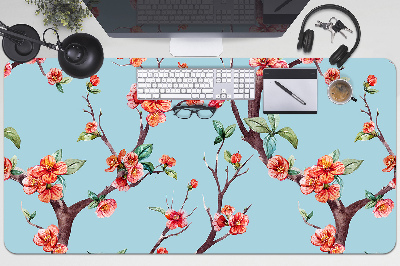 Pracovná podložka s obrázkom kvitnúce strom