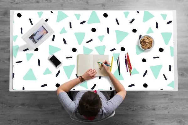 Veľká podložka na stôl pre deti retro pattern