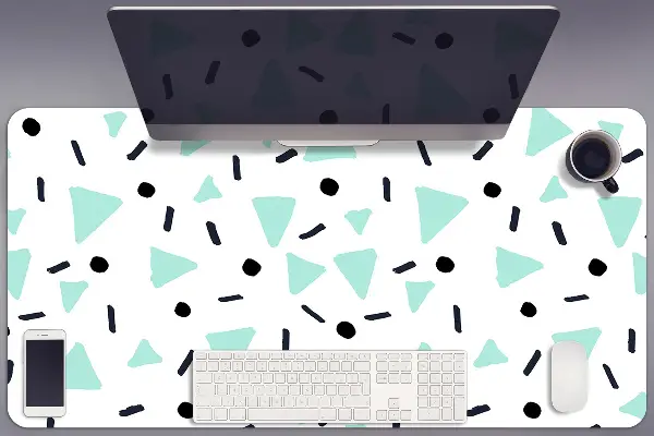 Veľká podložka na stôl pre deti retro pattern