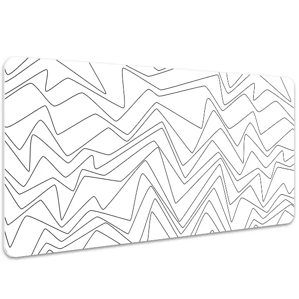 Pracovný podložka na stôl rozptýlené čiary