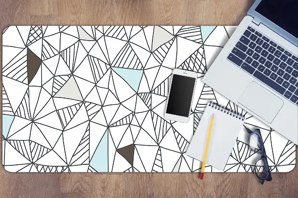 Ochranná podložka na stôl geometrický vzor