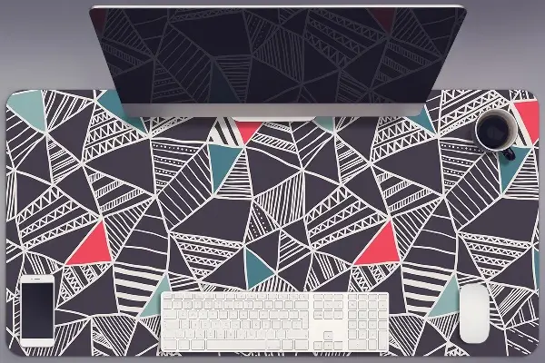 Veľká podložka na stôl pre deti vzor Doodle