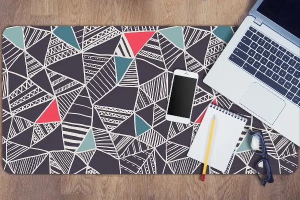 Veľká podložka na stôl pre deti vzor Doodle