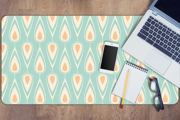 Veľká podložka na stôl pre deti retro pattern