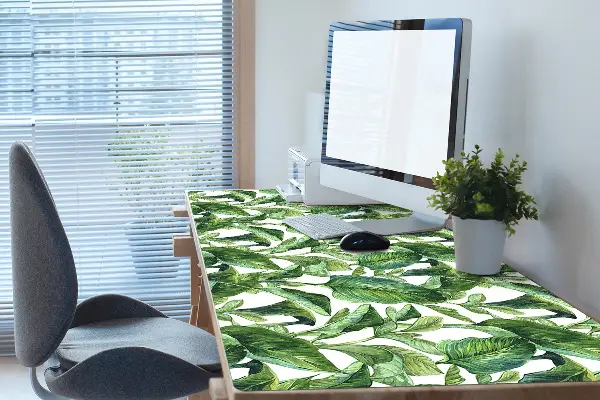 Ochranná podložka na stôl tropické listy