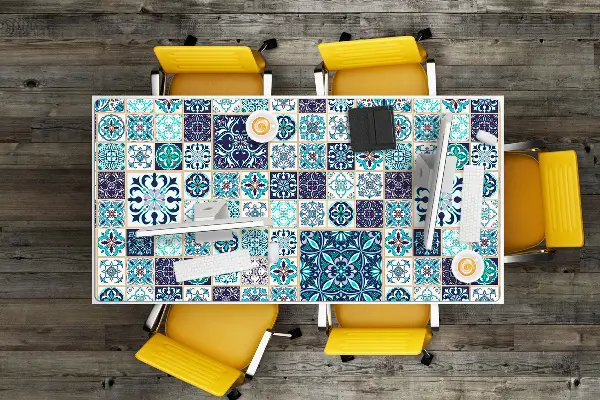 Ochranná podložka na stôl krásna patchwork