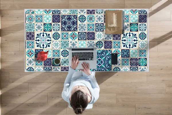 Ochranná podložka na stôl krásna patchwork