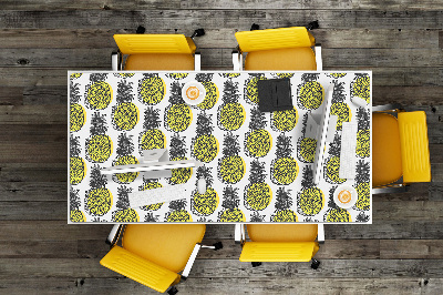 Podložka na písací stôl ananásový vzor
