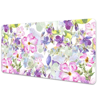 Ochranná podložka na stôl fialové kvety