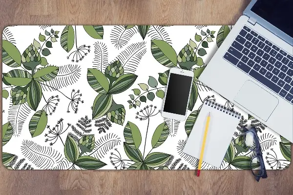 Pracovná podložka s obrázkom botanický vzor
