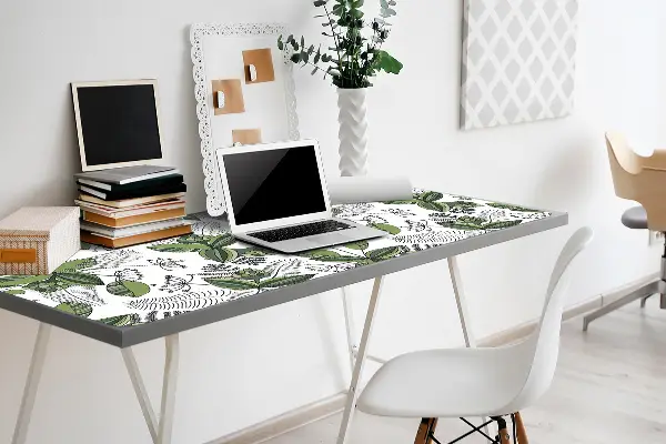 Pracovná podložka s obrázkom botanický vzor