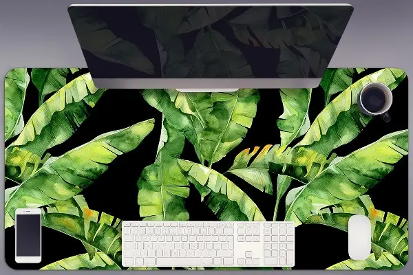 Pracovná podložka s obrázkom tropical leaf