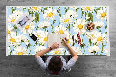 Pracovná podložka s obrázkom kvety harmančeka