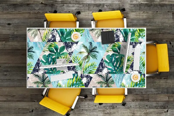 Pracovný podložka na stôl Tropical mozaika