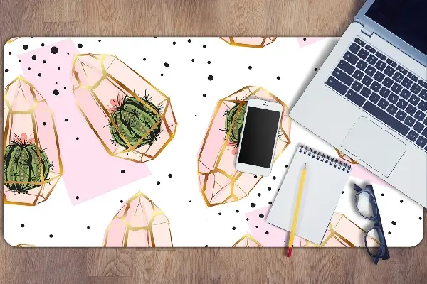 Stolová podložka kaktusy geometrické