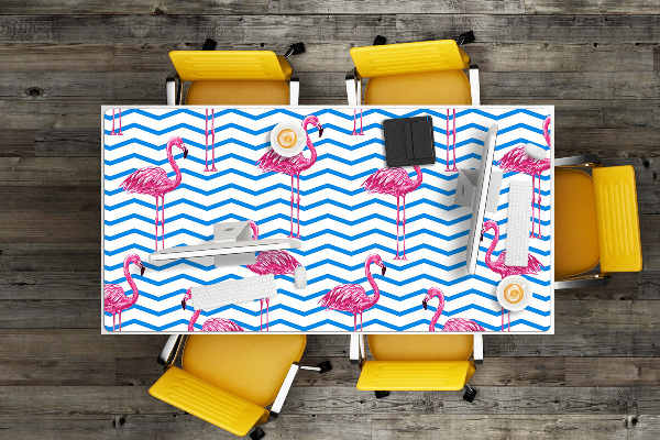 Veľká podložka na stôl pre deti Flamingos