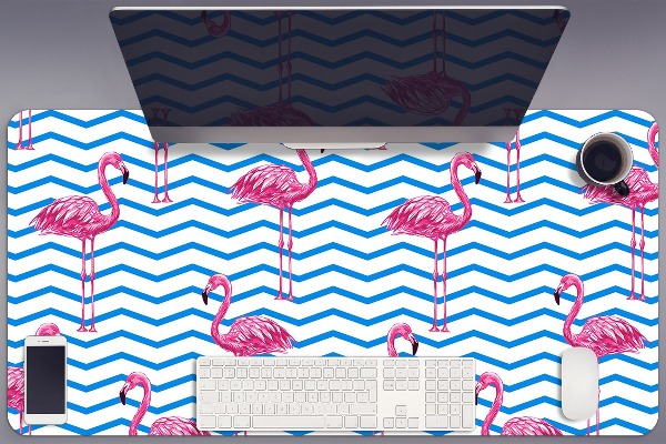 Veľká podložka na stôl pre deti Flamingos