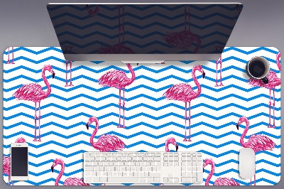 Veľká podložka na stôl pre deti Flamingos