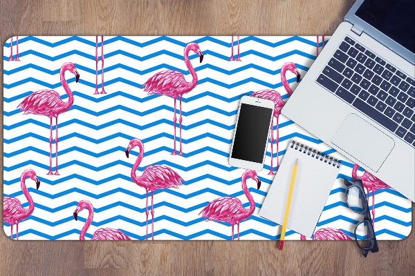 Veľká podložka na stôl pre deti Flamingos