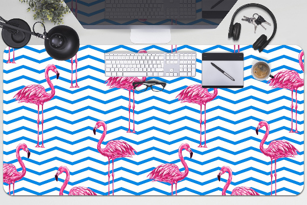Veľká podložka na stôl pre deti Flamingos