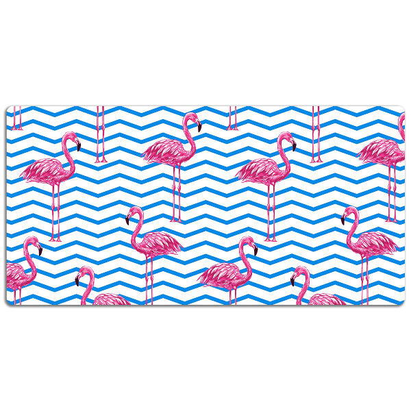 Veľká podložka na stôl pre deti Flamingos