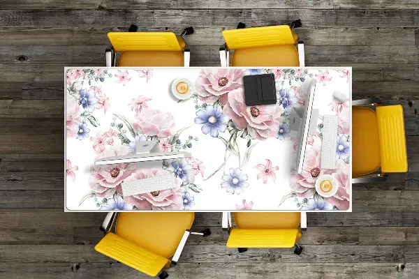 Ochranná podložka na stôl delikátne buket