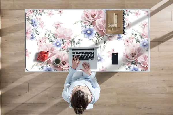 Ochranná podložka na stôl delikátne buket