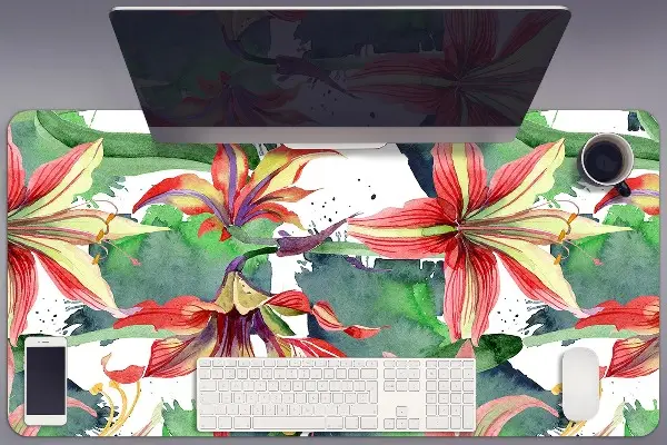 Pracovná podložka s obrázkom Hippeastrum kvet