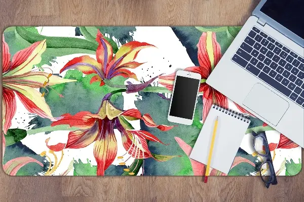 Pracovná podložka s obrázkom Hippeastrum kvet