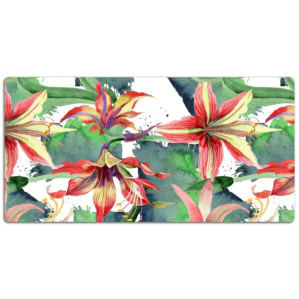 Pracovná podložka s obrázkom Hippeastrum kvet