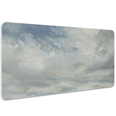 Ochranná podložka na stôl modrý mraky