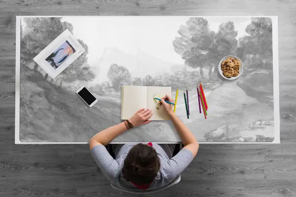 Veľká podložka na stôl pre deti image obec